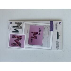 Mixed Lot Metal Dies And Stamps Lot of 11 Crafting And Card Making